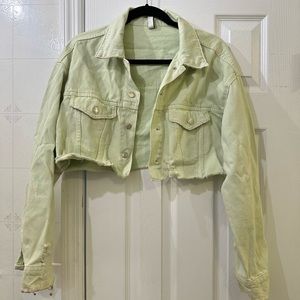 Cropped Jean jacket